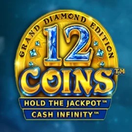 Official Slots logo: 12 Coins Grand Diamond Edition by Wazdan at Casa Pariurilor Casino
