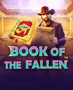 Slots logo of book of the fallen from Pragmatic Play at Casa Pariurilor Casino
