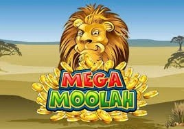 Enjoy Mega Moolah slot by Games Global – logo hosted on casapariurilorcasinos.com