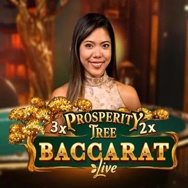 Official Live Casino logo: Prosperity Tree Baccarat by Evolution at Casa Pariurilor Casino