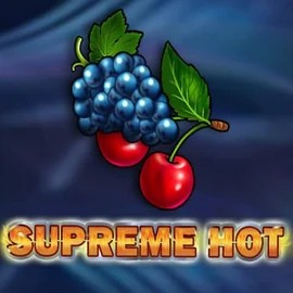 Supreme Hot slot logo by Amusnet Interactive at Casa Pariurilor Casino